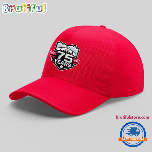 Vancouver Canadians Long 75th Anniversary of The Nat Limited Edition Red Cap