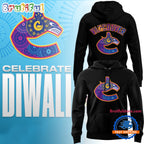 Vancouver Canucks Special Diwali Night Hoodie T-Shirt