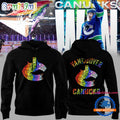 Vancouver Canucks Special Pride Night Black Hoodie