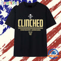 Vancouver Warriors Clenched NLL 2026 Playoffs T Shirt