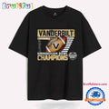 Vanderbilt Commodores 2024 Birmingham Bowl Champions Ball T Shirt