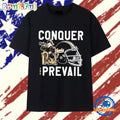 Vanderbilt Commodores conquer and prevail pirate mascot with helmet T Shirt