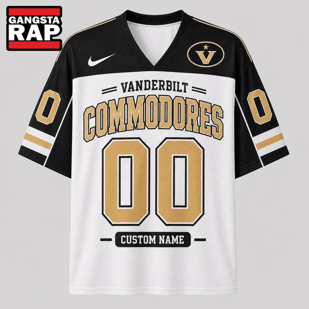 Vanderbilt Commodores NCAA College Team Pride Personalized Football jersey