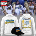 Vaqueros de Bayamon 2026 BSN Champions White Hoodie T-Shirt