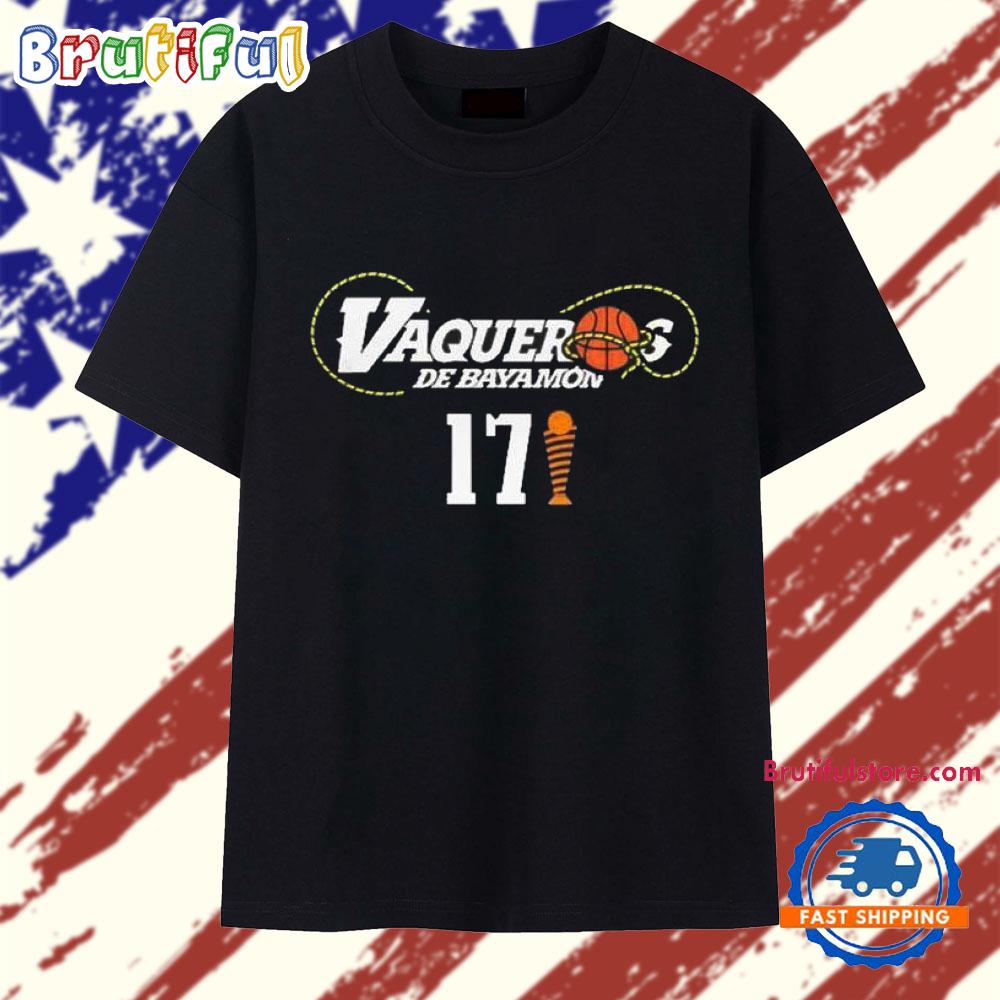 Vaqueros de Bayamon Champions BSN x17 T Shirt