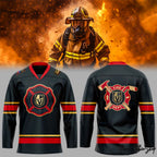 Vegas Golden Knights Firefighter Appreciation Hockey Jersey