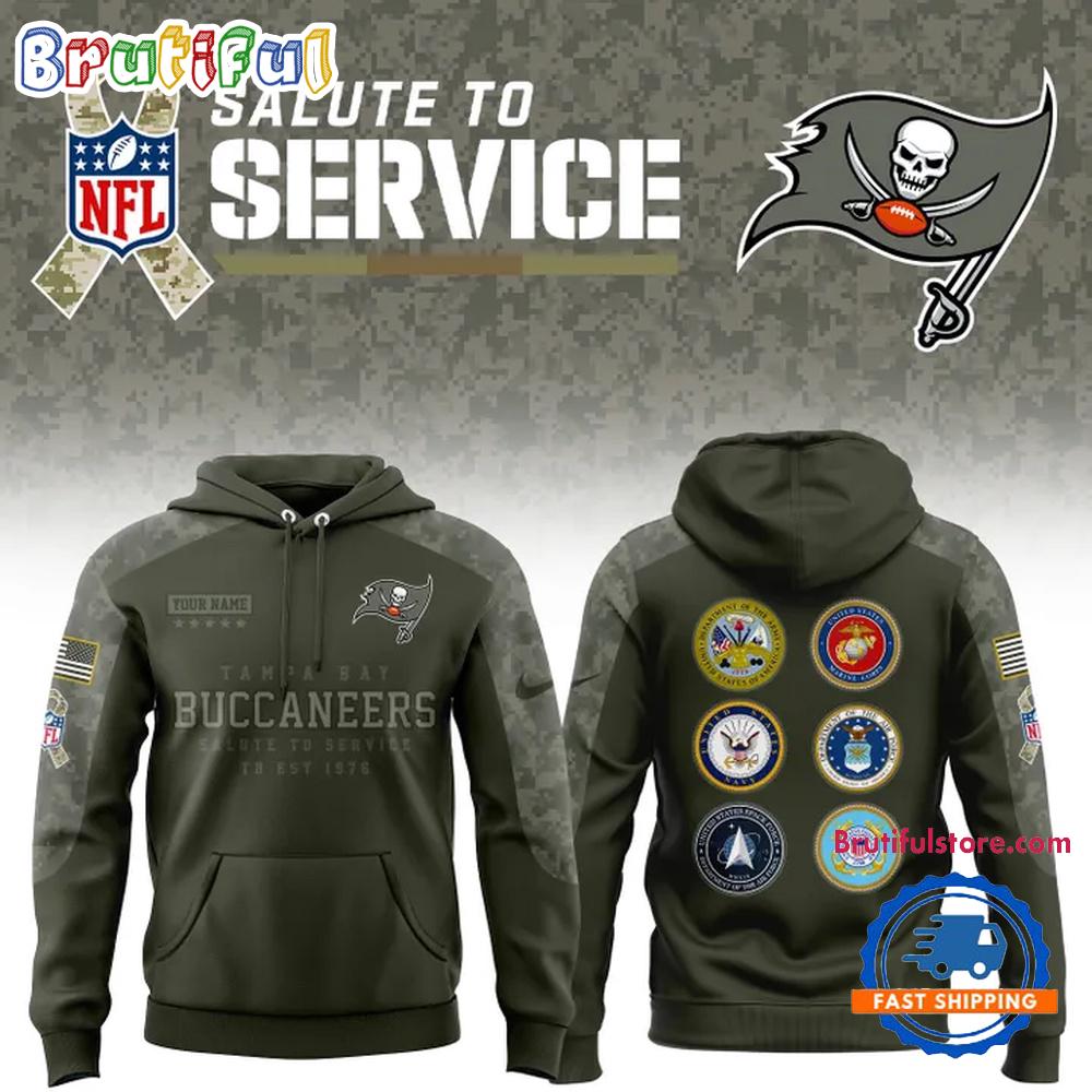VETERANS DAY x Tampa Bay Buccaneers Limited Edition Hoodie Shirt