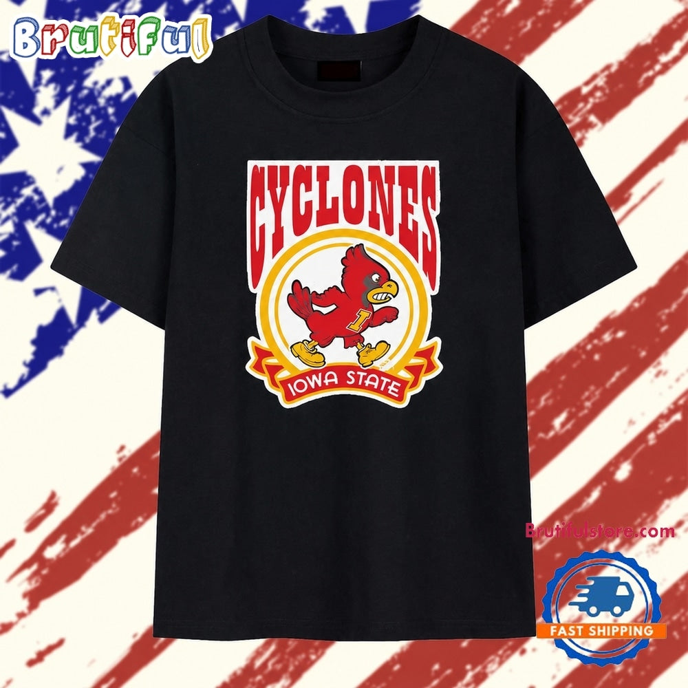 Vintage Iowa State Cyclones 1978 Logo NCAA T Shirt