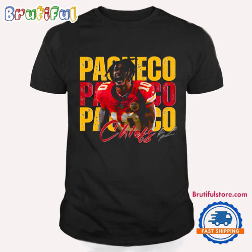 Vintage Isiah Pacheco 10 Kansas City Chiefs Football Players Super Bowl 2025 T Shirt