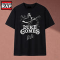Vintage Luke Combs Country Music Signature Graphic T Shirt, Music 2D Shirt