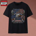 Vintage Lynyrd Skynyrd America 250th Anniversary American Eagle Graphic T Shirt, Music 2D Shirt