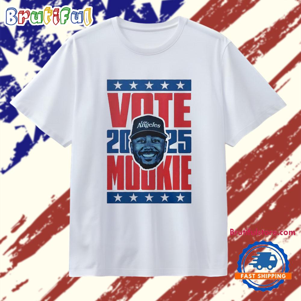 Vote 2025 Mookie Betts Los Angeles Dodgers T Shirt