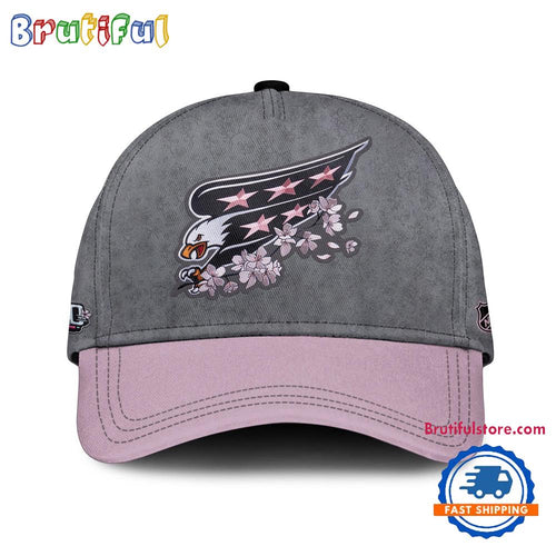 Washington Capitals 50th Anniversary Cherry Blossom Cap Hats
