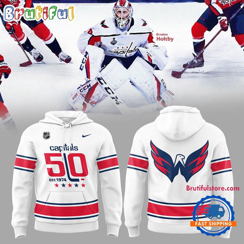 Washington Capitals 50th Anniversary Hoodie