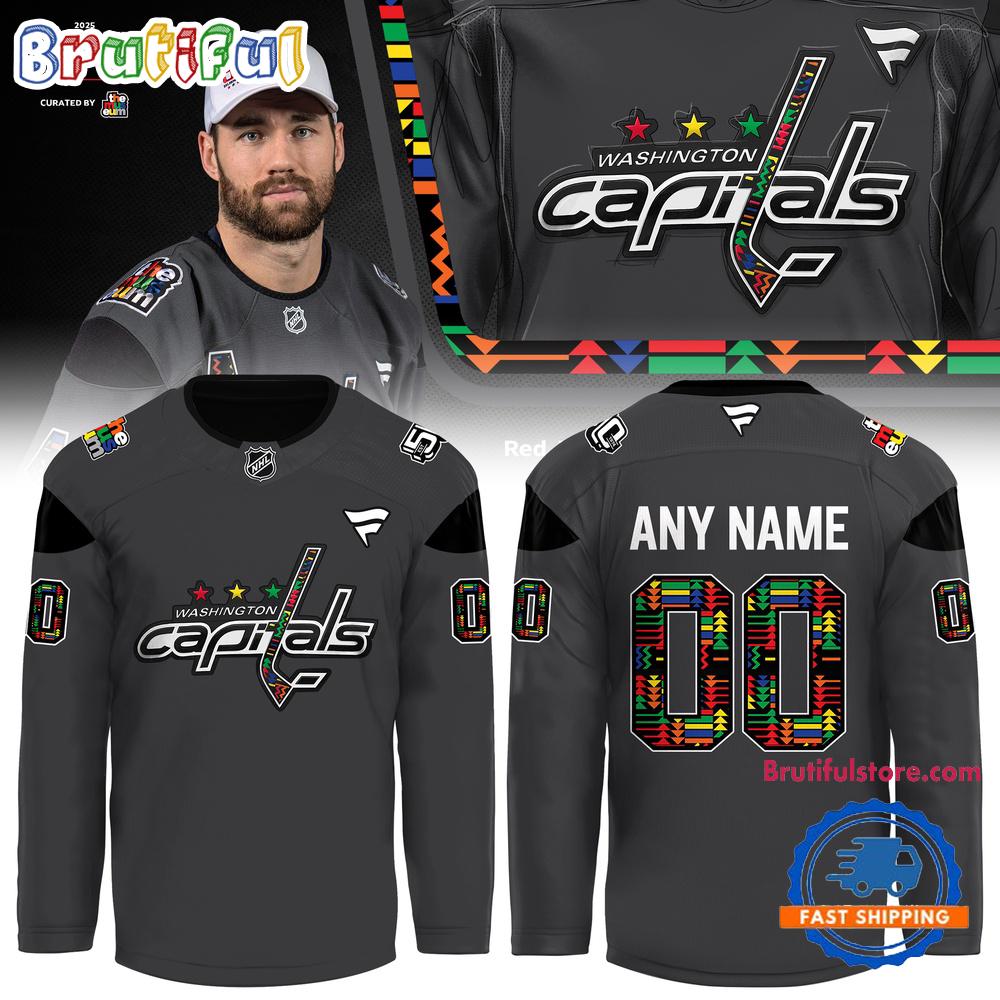 Washington Capitals Celebrating Black History Limited Edition Custom Hockey Jersey
