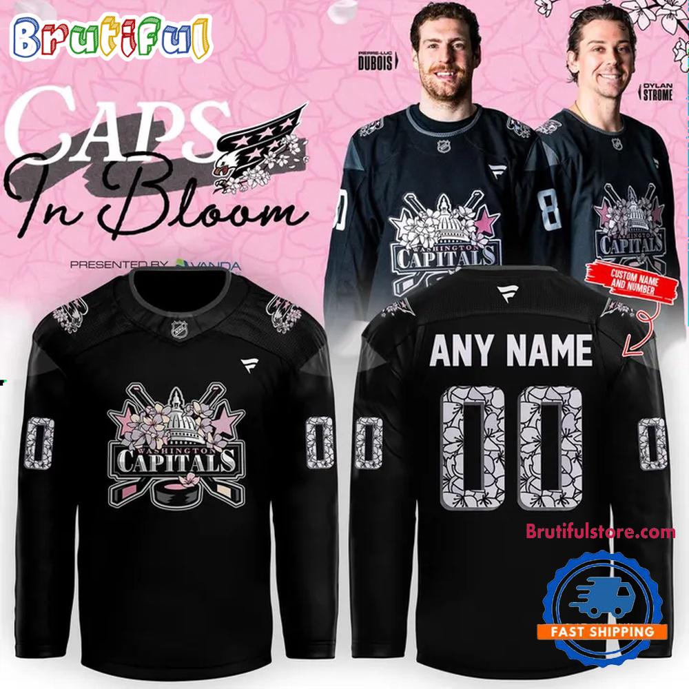 Washington Capitals Cherry Blossom Night 2026 Limited Edition Hockey Jersey