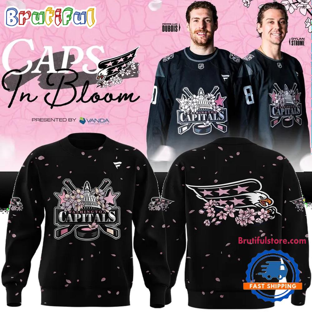 Washington Capitals Cherry Blossom Night 2026 Limited Edition Hoodie T-Shirt