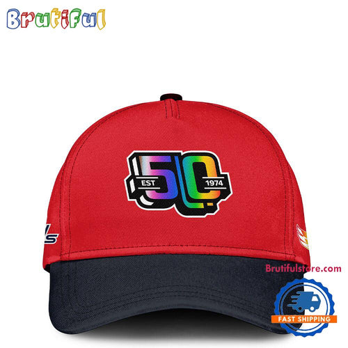 Washington Capitals Special Pride Night Red Cap Hats