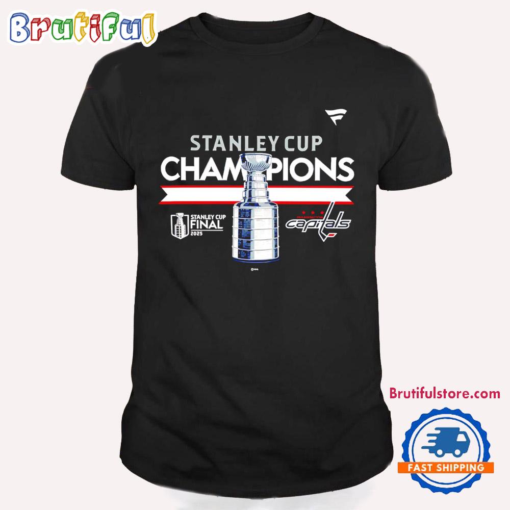 Washington Capitalss Stanley Cup Champions 2025 T Shirt
