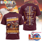Washington Commanders NFC Divisional 2025 Winners Hoodie T-Shirt