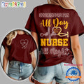 Washington Commanders NFL All Day Nurse All Night Unisex 3D Shirt