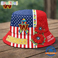 Washington Commanders NFL Autism America 250th Anniversary Bucket Hat