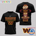 Washington Commanders NFL Faith Family Team Pride 3D T Shirt