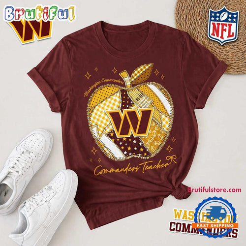 Washington Commanders NFL Football Teacher Limited Edition 3D Shirt