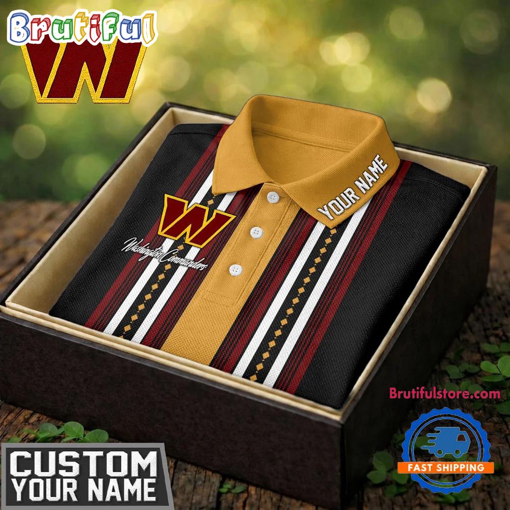 Washington Commanders NFL Legacy Sport New Design Custom Polo Shirt
