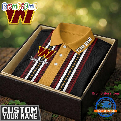 Washington Commanders NFL Legacy Sport New Design Custom Polo Shirt