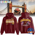 Washington Commanders NFL London Games 2026 Red Hoodie