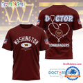 Washington Commanders NFL National Doctors Day Unisex 3D Shirt