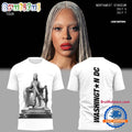 Washington Commanders x Beyonce Cowboy Carter Tour 2025 White 3D Shirt