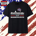 Washington Mystics 2026 City Skyline Roster Basketball T Shirt