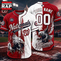 Washington Nationals 2026 MLB Eagle America Personalized Baseball Jersey