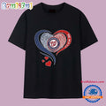 Washington Nationals It’s In My DNA Heart Logo 2025 T Shirt