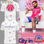 Washington Wizards Cherry Blossom Hoodie T-Shirt