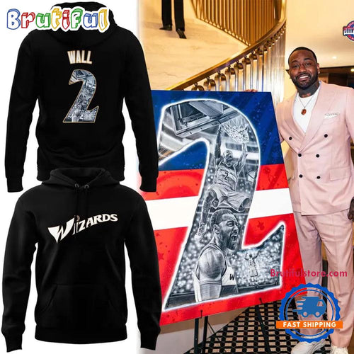 Washington Wizards John Wall Hoodie T-Shirt