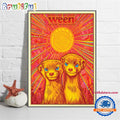 Ween Band September 27 2024 Live In The Mann, Philadelphia PA Concert Tour Poster Canvas