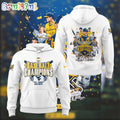 West Virginia Mountaineers 2025 Baseball Big 12 Champions Team Player Hoodie