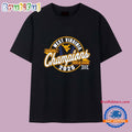 West Virginia Mountaineers 2025 Big 12 Baseball Regular Season Champions T Shirt