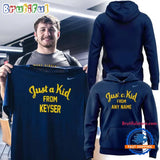 West Virginia Mountaineers 2025 Football Just a kid from Hoodie T-Shirt