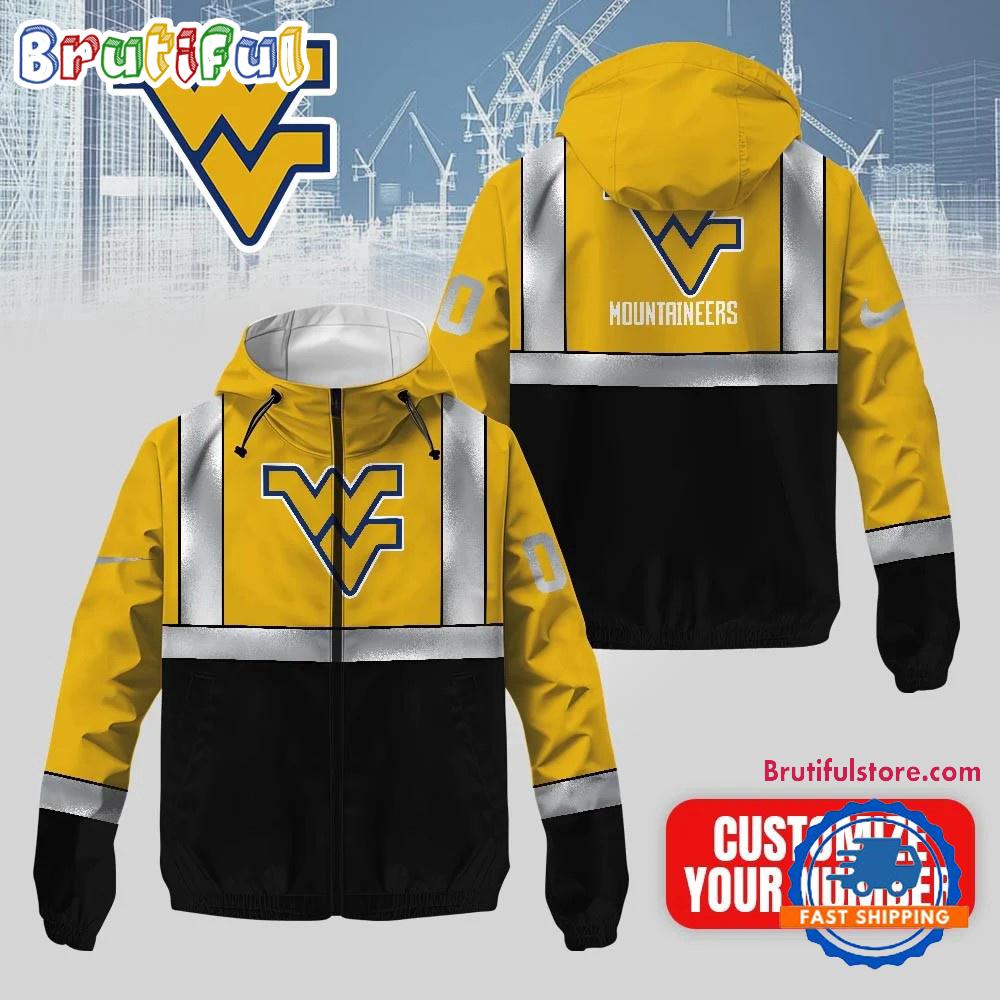 West Virginia Mountaineers NCAA Safety Windbreaker Jacket