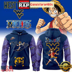 West Virginia Mountaineers x One Piece 2025 All Over Print Hoodie