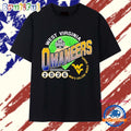 West Virginia Omaneers 2026 Men’s College World Series baseball distressed logo art T Shirt