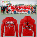 Western Kentucky Hilltoppers Baseball x 2025 CUSA Tournament Champions Limited Red 3D Hoodie