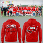 Western Kentucky Hilltoppers Baseball x 2025 CUSA Tournament Champions Red Hoodie T-Shirt