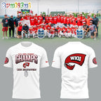 Western Kentucky Hilltoppers Baseball x 2025 CUSA Tournament Champions White Hoodie T-Shirt