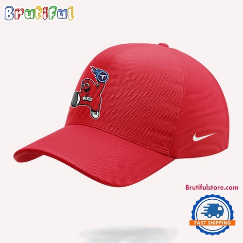Western Kentucky Hilltoppers Tennessee Titans Night Red Cap Hats