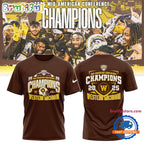 Western Michigan Broncos 2025 Mid-American Conference Football Champions Limited Edition Hoodie T-Shirt